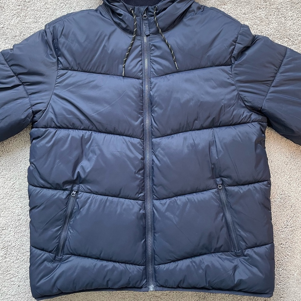 Old Navy Active Go-H20 Water-Resistant Hooded Puffer Winter Jacket - Picture 4 of 15